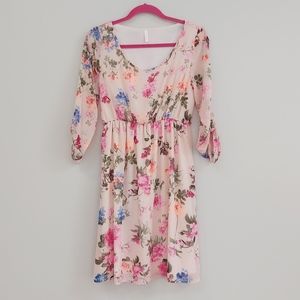 Floral Baby Shower Maternity Dress